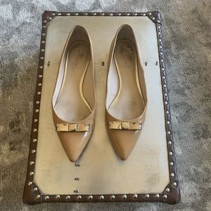 Coach patent leather flats